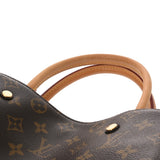 LOUIS VUITTON ルイヴィトン モノグラム モンテーニュ MM ブラウン M41056 レディース モノグラムキャンバス ハンドバッグ ABランク 中古 銀蔵