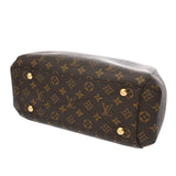 LOUIS VUITTON ルイヴィトン モノグラム モンテーニュ MM ブラウン M41056 レディース モノグラムキャンバス ハンドバッグ ABランク 中古 銀蔵