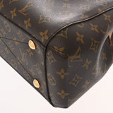 LOUIS VUITTON ルイヴィトン モノグラム モンテーニュ MM ブラウン M41056 レディース モノグラムキャンバス ハンドバッグ ABランク 中古 銀蔵