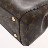 LOUIS VUITTON ルイヴィトン モノグラム モンテーニュ MM ブラウン M41056 レディース モノグラムキャンバス ハンドバッグ ABランク 中古 銀蔵
