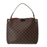 LOUIS VUITTON ルイヴィトン ダミエ グレースフル PM ブラウン N44044 レディース ダミエキャンバス ワンショルダーバッグ Bランク 中古 銀蔵