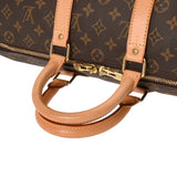 LOUIS VUITTON ルイヴィトン モノグラム キーポル 45 ブラウン M41428 ユニセックス モノグラムキャンバス ボストンバッグ ABランク 中古 銀蔵