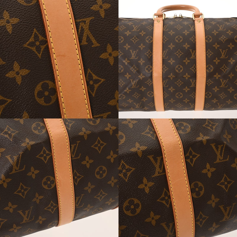 LOUIS VUITTON ルイヴィトン モノグラム キーポル 45 ブラウン M41428 ユニセックス モノグラムキャンバス ボストンバッグ ABランク 中古 銀蔵