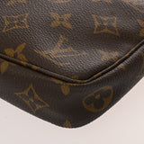 LOUIS VUITTON ルイヴィトン モノグラム ポシェット アクセソワール ブラウン M51980 レディース モノグラムキャンバス アクセサリーポーチ Bランク 中古 銀蔵