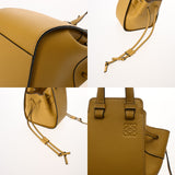 LOEWE ロエベ ハンモックミニ 2WAY マスタード A538V07X10 レディース レザー ショルダーバッグ Aランク 中古 銀蔵