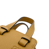 LOEWE ロエベ ハンモックミニ 2WAY マスタード A538V07X10 レディース レザー ショルダーバッグ Aランク 中古 銀蔵