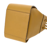 LOEWE ロエベ ハンモックミニ 2WAY マスタード A538V07X10 レディース レザー ショルダーバッグ Aランク 中古 銀蔵