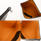 GOYARD ゴヤール セナ MM ブラック メンズ PVC レザー クラッチバッグ Bランク 中古 銀蔵