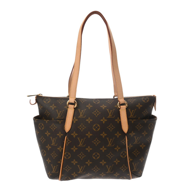 LOUIS VUITTON ルイヴィトン モノグラム トータリーMM 旧型 ブラウン M56689 レディース モノグラムキャンバス トートバッグ ABランク 中古 銀蔵