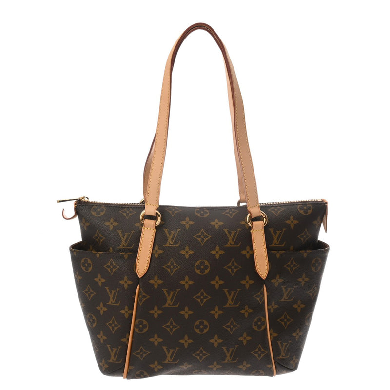 LOUIS VUITTON ルイヴィトン モノグラム トータリーMM 旧型 ブラウン M56689 レディース モノグラムキャンバス トートバッグ ABランク 中古 銀蔵
