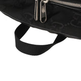 GUCCI グッチ オブザグリッド ブラック 644992 メンズ レザー ナイロン リュック・デイパック ABランク 中古 銀蔵
