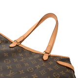 LOUIS VUITTON ルイヴィトン モノグラム バティニョール オリゾンタル ブラウン M51154 レディース モノグラムキャンバス トートバッグ Bランク 中古 銀蔵