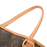 LOUIS VUITTON ルイヴィトン モノグラム バティニョール オリゾンタル ブラウン M51154 レディース モノグラムキャンバス トートバッグ Bランク 中古 銀蔵