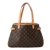 LOUIS VUITTON ルイヴィトン モノグラム バティニョール オリゾンタル ブラウン M51154 レディース モノグラムキャンバス トートバッグ Bランク 中古 銀蔵
