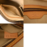 LOUIS VUITTON ルイヴィトン モノグラム ルーピング MM ブラウン M51146 レディース モノグラムキャンバス セミショルダーバッグ Bランク 中古 銀蔵