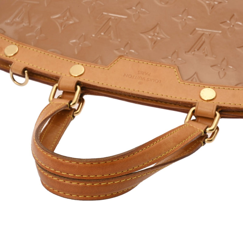 LOUIS VUITTON ルイヴィトン モノグラムヴェルニ ブレア MM 2WAY ローズヴェルール M91588 レディース モノグラムヴェルニ ハンドバッグ Bランク 中古 銀蔵