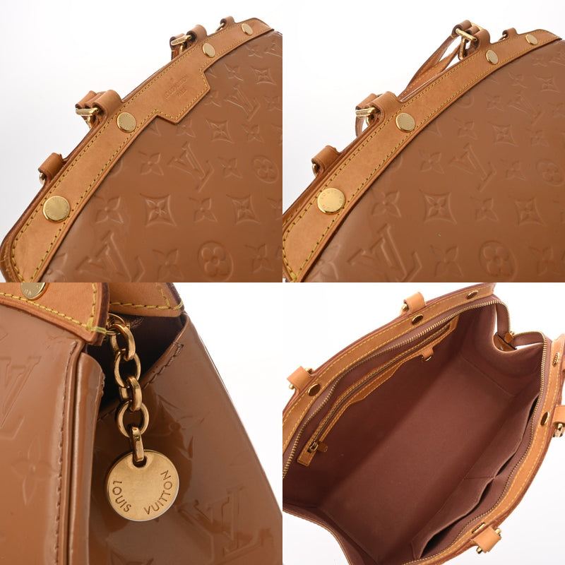 LOUIS VUITTON ルイヴィトン モノグラムヴェルニ ブレア MM 2WAY ローズヴェルール M91588 レディース モノグラムヴェルニ ハンドバッグ Bランク 中古 銀蔵