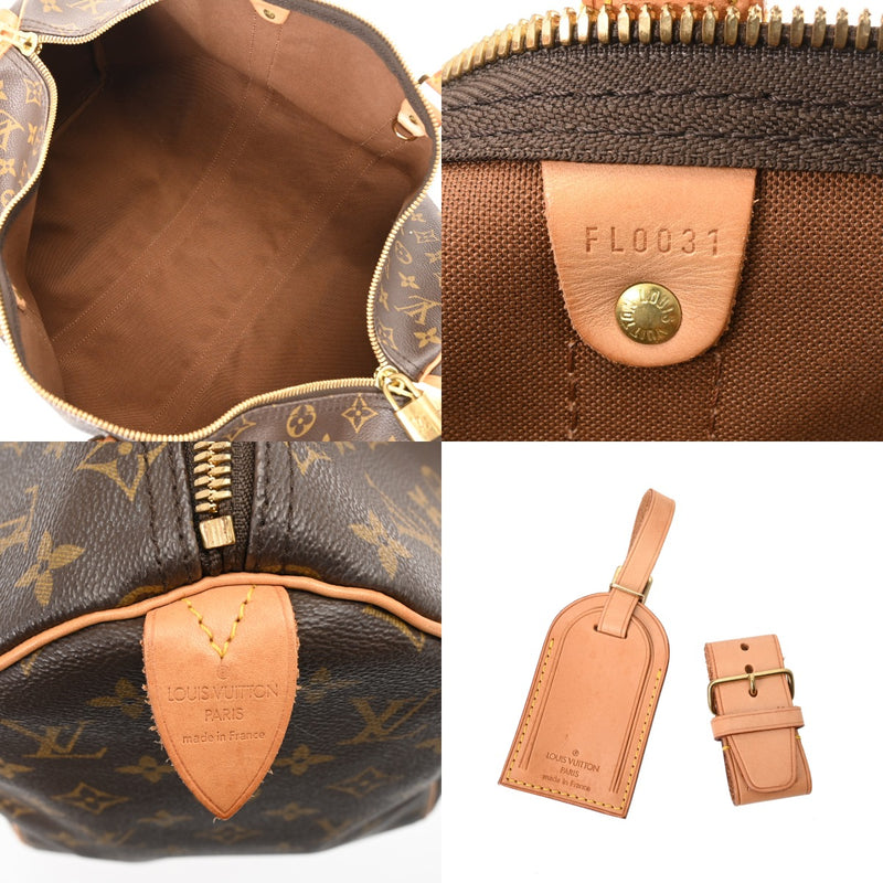 LOUIS VUITTON ルイヴィトン モノグラム キーポル 45 ブラウン M41428 ユニセックス モノグラムキャンバス ボストンバッグ ABランク 中古 銀蔵