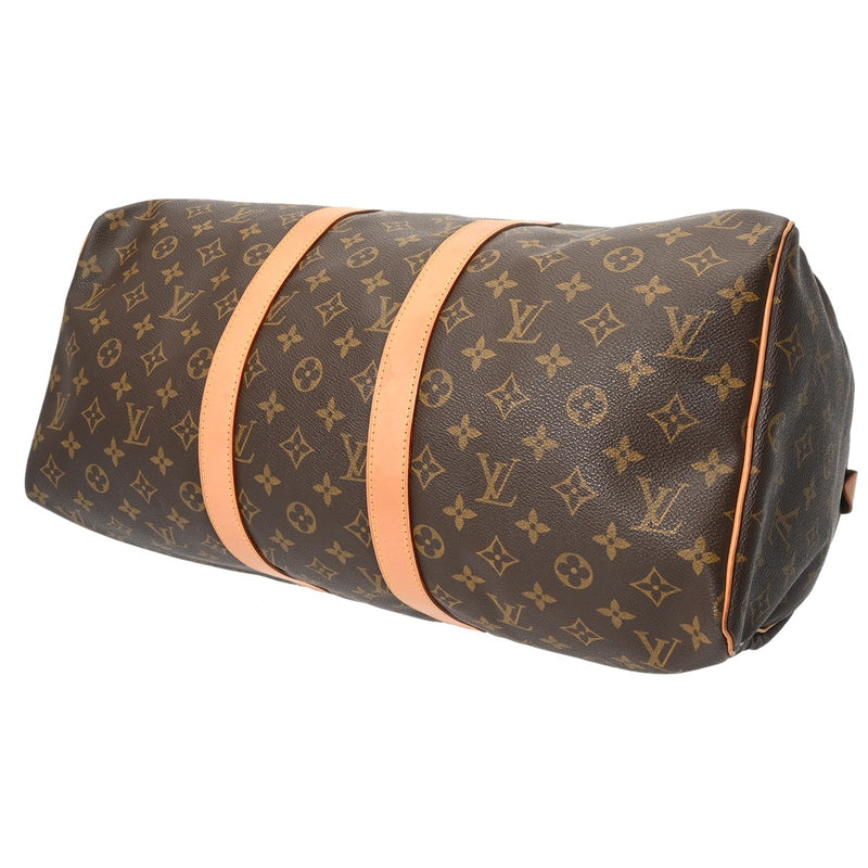 LOUIS VUITTON ルイヴィトン モノグラム キーポル 45 ブラウン M41428 ユニセックス モノグラムキャンバス ボストンバッグ ABランク 中古 銀蔵