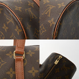 LOUIS VUITTON ルイヴィトン モノグラム パピヨン GM 旧型 ブラウン M51365 レディース モノグラムキャンバス ハンドバッグ ABランク 中古 銀蔵