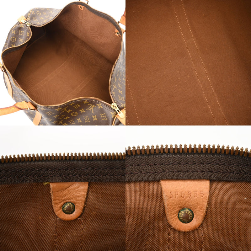 LOUIS VUITTON ルイヴィトン モノグラム キーポル 60 ブラウン M41422 ユニセックス モノグラムキャンバス ボストンバッグ Bランク 中古 銀蔵