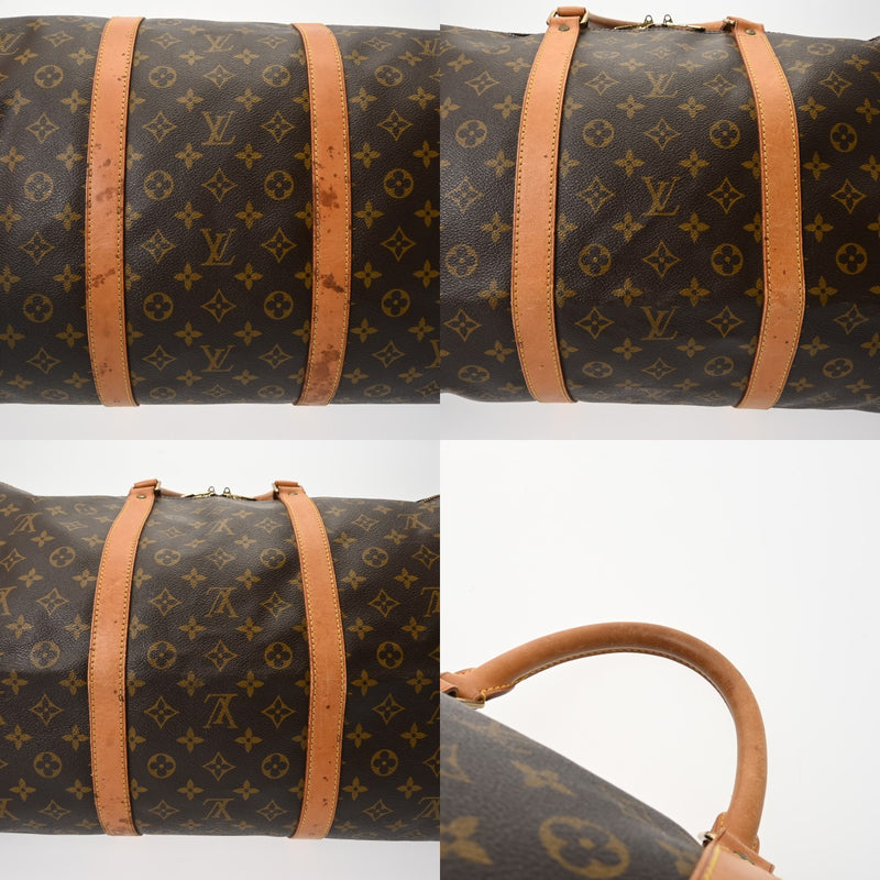 LOUIS VUITTON ルイヴィトン モノグラム キーポル 60 ブラウン M41422 ユニセックス モノグラムキャンバス ボストンバッグ Bランク 中古 銀蔵