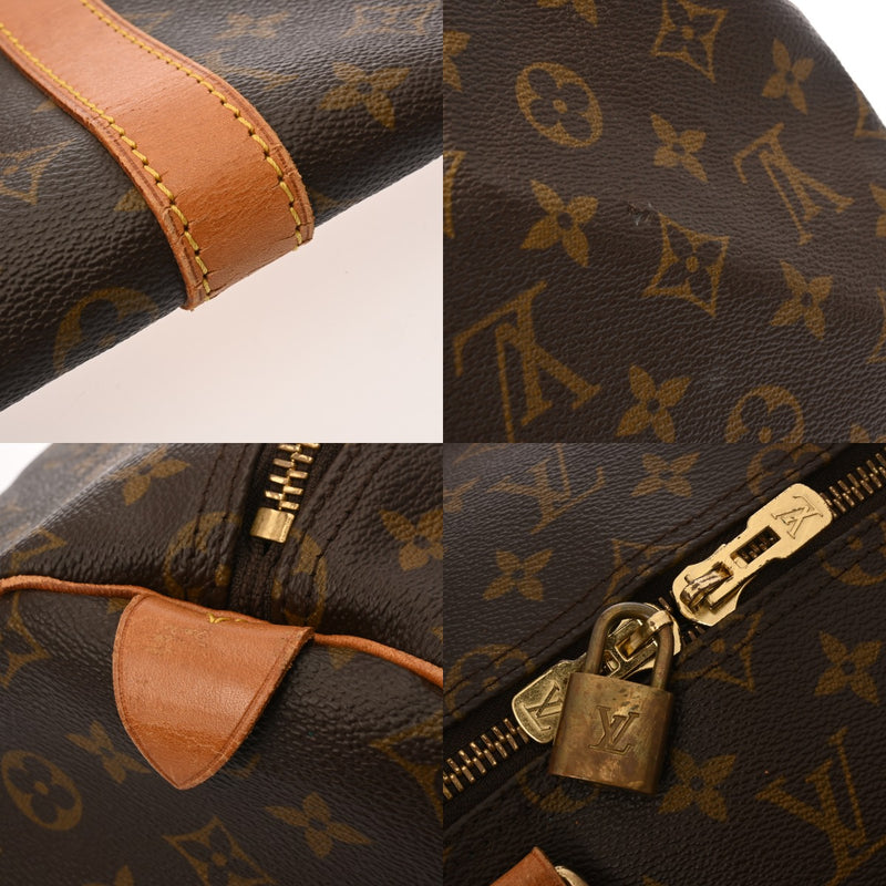 LOUIS VUITTON ルイヴィトン モノグラム キーポル 55 ブラウン M41424 ユニセックス モノグラムキャンバス ボストンバッグ Bランク 中古 銀蔵