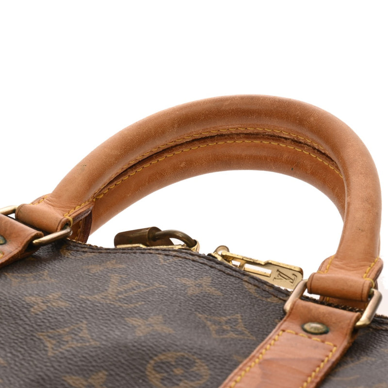 LOUIS VUITTON ルイヴィトン モノグラム キーポル 55 ブラウン M41424 ユニセックス モノグラムキャンバス ボストンバッグ Bランク 中古 銀蔵