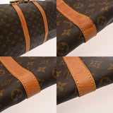 LOUIS VUITTON ルイヴィトン モノグラム キーポル 55 ブラウン M41424 ユニセックス モノグラムキャンバス ボストンバッグ Bランク 中古 銀蔵