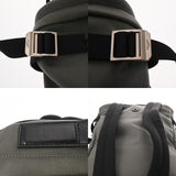 SAINT LAURENT サンローラン リビングトン レーズバックパック カーキ/ブラック 481005 メンズ ナイロン リュック・デイパック ABランク 中古 銀蔵