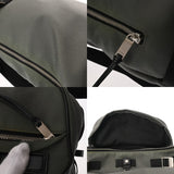 SAINT LAURENT サンローラン リビングトン レーズバックパック カーキ/ブラック 481005 メンズ ナイロン リュック・デイパック ABランク 中古 銀蔵