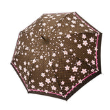 LOUIS VUITTON ルイヴィトン モノグラムチェリーブロッサム アンブレラ ブラウン レディース ポリエステル 100% その他小物 ABランク 中古 銀蔵