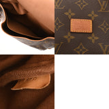 LOUIS VUITTON ルイヴィトン モノグラム ソミュール 30 ブラウン M42256 レディース モノグラムキャンバス ショルダーバッグ Bランク 中古 銀蔵