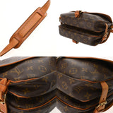 LOUIS VUITTON ルイヴィトン モノグラム ソミュール 30 ブラウン M42256 レディース モノグラムキャンバス ショルダーバッグ Bランク 中古 銀蔵