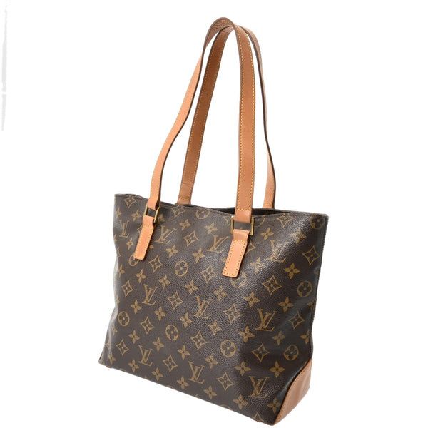 LOUIS VUITTON ルイヴィトン モノグラム カバピアノ ブラウン M51148 レディース モノグラムキャンバス トートバッグ Bランク 中古 銀蔵
