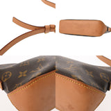 LOUIS VUITTON ルイヴィトン モノグラム トロター ブラウン M51240 レディース モノグラムキャンバス ハンドバッグ Bランク 中古 銀蔵