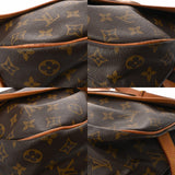 LOUIS VUITTON ルイヴィトン モノグラム ソミュール 35 ブラウン M42254 レディース モノグラムキャンバス ショルダーバッグ Bランク 中古 銀蔵