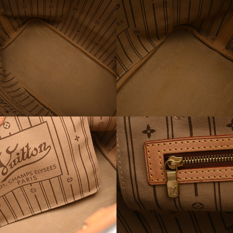 LOUIS VUITTON ルイヴィトン モノグラム ネヴァーフル MM 旧型 ブラウン M40156 レディース モノグラムキャンバス トートバッグ Bランク 中古 銀蔵