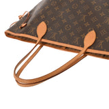 LOUIS VUITTON ルイヴィトン モノグラム ネヴァーフル MM 旧型 ブラウン M40156 レディース モノグラムキャンバス トートバッグ Bランク 中古 銀蔵