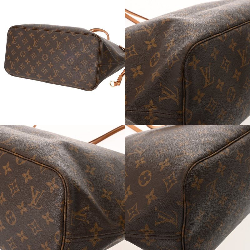 LOUIS VUITTON ルイヴィトン モノグラム ネヴァーフル MM 旧型 ブラウン M40156 レディース モノグラムキャンバス トートバッグ Bランク 中古 銀蔵