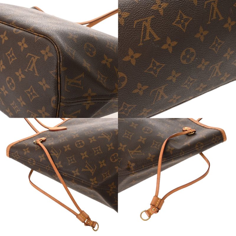 LOUIS VUITTON ルイヴィトン モノグラム ネヴァーフル MM 旧型 ブラウン M40156 レディース モノグラムキャンバス トートバッグ Bランク 中古 銀蔵