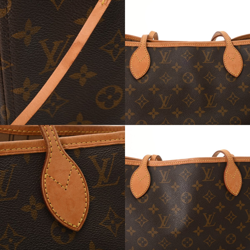 LOUIS VUITTON ルイヴィトン モノグラム ネヴァーフル MM 旧型 ブラウン M40156 レディース モノグラムキャンバス トートバッグ Bランク 中古 銀蔵