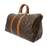 LOUIS VUITTON ルイヴィトン モノグラム キーポル バンドリエール 45 2WAY ブラウン M41418 ユニセックス モノグラムキャンバス ボストンバッグ Bランク 中古 銀蔵