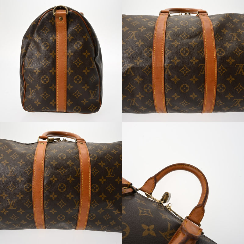LOUIS VUITTON ルイヴィトン モノグラム キーポル バンドリエール 45 2WAY ブラウン M41418 ユニセックス モノグラムキャンバス ボストンバッグ Bランク 中古 銀蔵