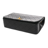 CHANEL シャネル マトラッセ チェーンショルダー 23cm ブラック レディース ラムスキン ショルダーバッグ Bランク 中古 銀蔵