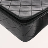 CHANEL シャネル マトラッセ チェーンショルダー 23cm ブラック レディース ラムスキン ショルダーバッグ Bランク 中古 銀蔵