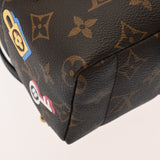 LOUIS VUITTON ルイヴィトン モノグラムラブロック パームスプリングス バックパック MINI ブラウン M44367 レディース モノグラムキャンバス リュック・デイパック Aランク 中古 銀蔵