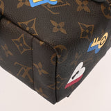 LOUIS VUITTON ルイヴィトン モノグラムラブロック パームスプリングス バックパック MINI ブラウン M44367 レディース モノグラムキャンバス リュック・デイパック Aランク 中古 銀蔵