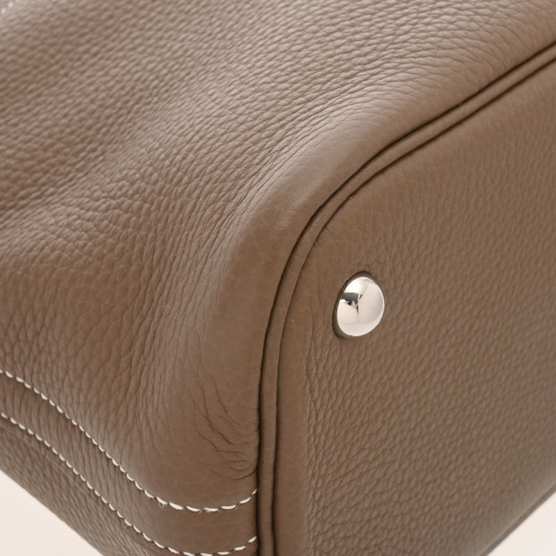 HERMES エルメス ボリード 31 2WAY エトゥープ Y刻印(2020年頃) レディース トリヨンクレマンス ハンドバッグ Aランク 中古 銀蔵
