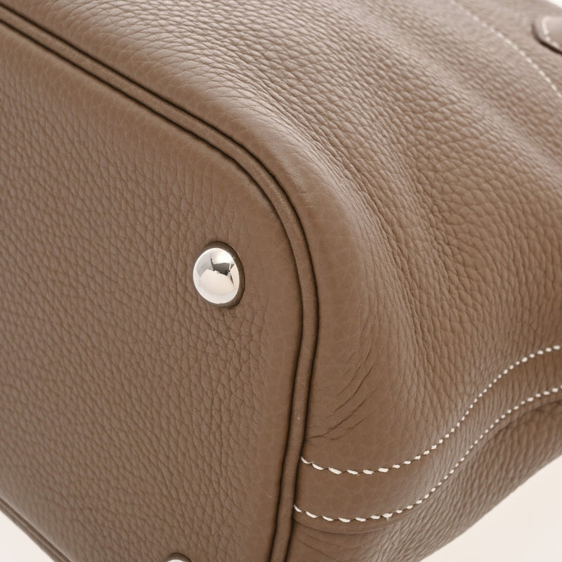 HERMES エルメス ボリード 31 2WAY エトゥープ Y刻印(2020年頃) レディース トリヨンクレマンス ハンドバッグ Aランク 中古 銀蔵